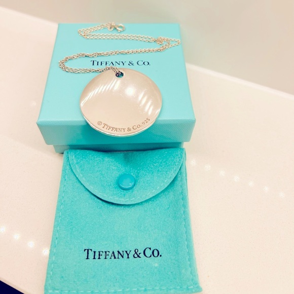 Tiffany & Co. Large Notes Round Pendent Necklace - Picture 2 of 2